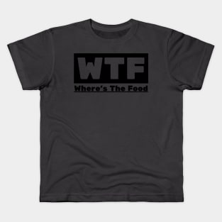 WTF Food Tshirt Kids T-Shirt